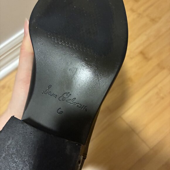 Black Leather Boots (Size 6) - Picture 3 of 3